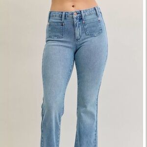 #75 JUDY BLUE LIGHT BLUE JEANS